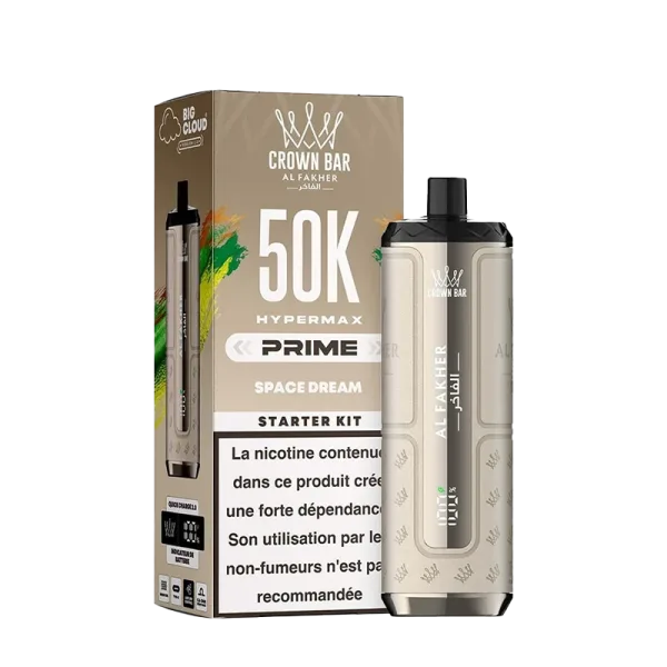 Starter Kit Hypermax Prime 50k 1000mAh 20ml / 6mg - Crown Bar by Al Fakher - image 15