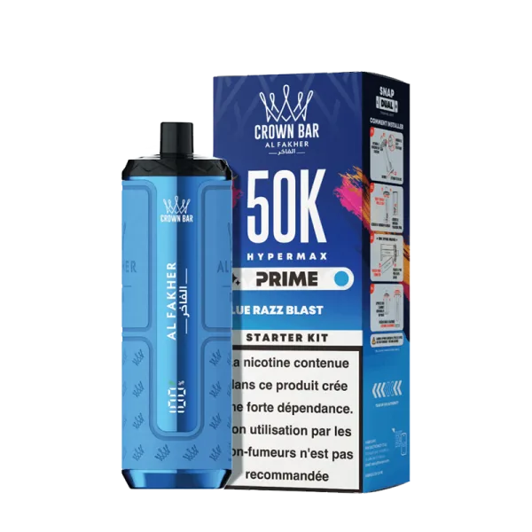 Starter Kit Hypermax Prime 50k 1000mAh 20ml / 6mg - Crown Bar by Al Fakher - image 16