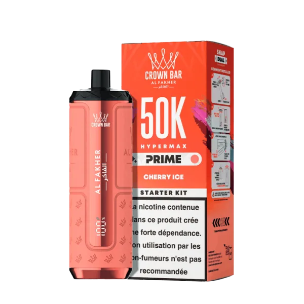 Starter Kit Hypermax Prime 50k 1000mAh 20ml / 6mg - Crown Bar by Al Fakher - image 17