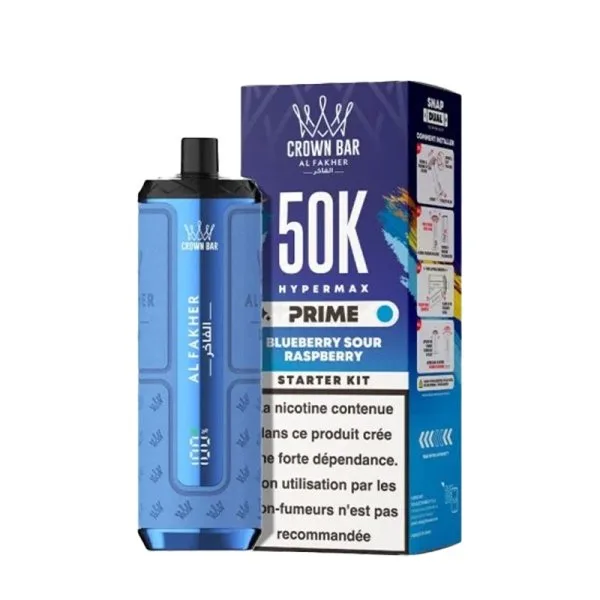 Starter Kit Hypermax Prime 50k 1000mAh 20ml / 6mg - Crown Bar by Al Fakher - image 19