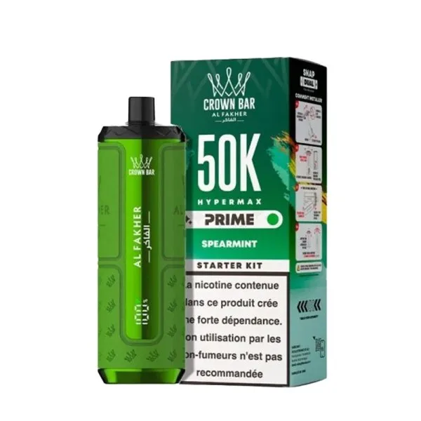 Starter Kit Hypermax Prime 50k 1000mAh 20ml / 6mg - Crown Bar by Al Fakher - image 21