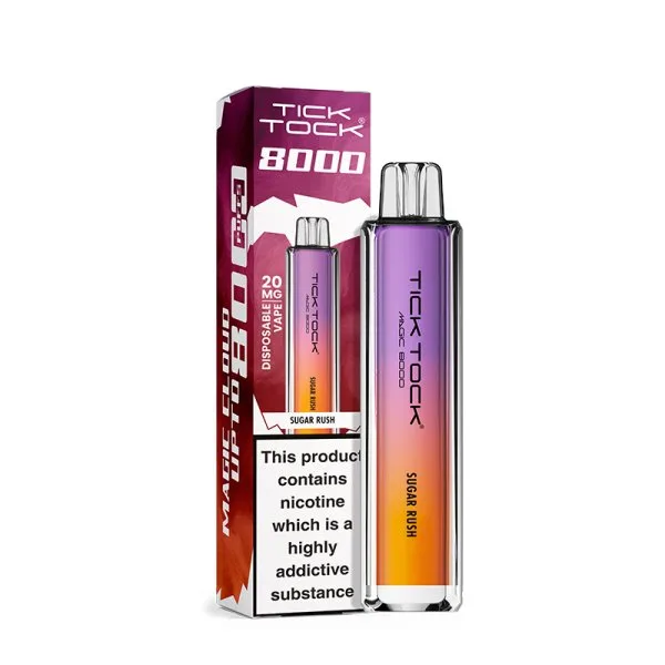 Starter Kit Magic 8k New Flavors 2% - Tick Tock - image 18