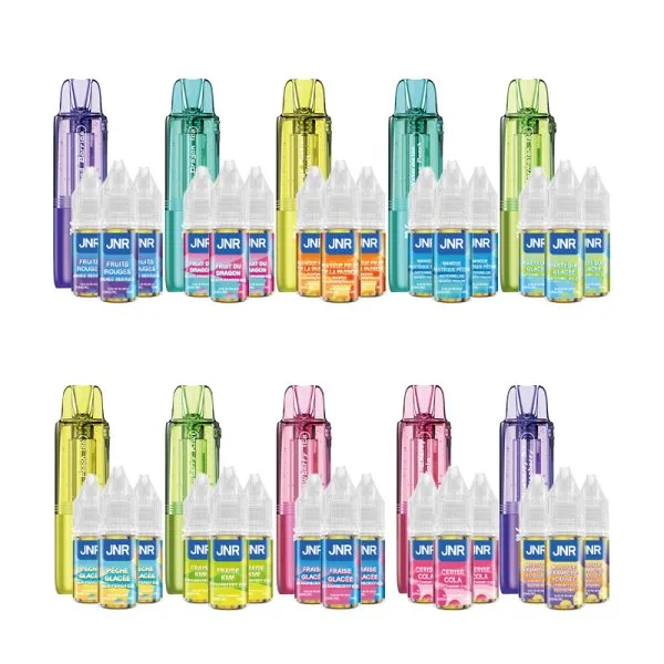 Cartouche Stellarc 2+10ml + 3 E-liquides 10ml 2% (1pc) - JNR - image 2
