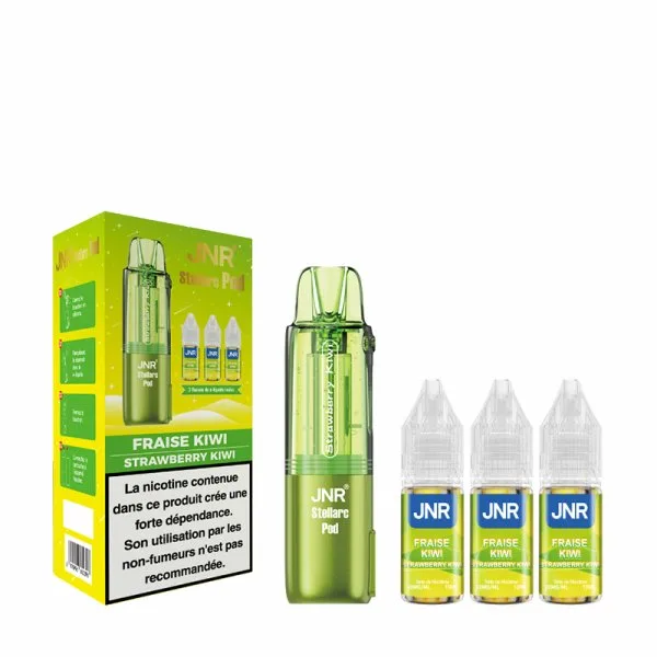 Cartouche Stellarc 2+10ml + 3 E-liquides 10ml 2% (1pc) - JNR - image 15
