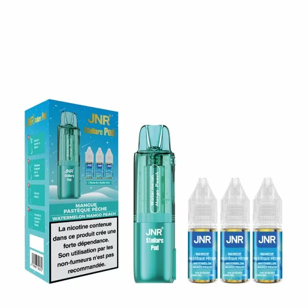 Cartouche Stellarc 2+10ml + 3 E-liquides 10ml 2% (1pc) - JNR - image 24