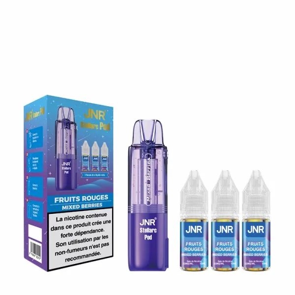 Cartouche Stellarc 2+10ml + 3 E-liquides 10ml 2% (1pc) - JNR - image 27