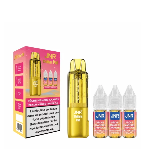 Cartouche Stellarc 2+10ml + 3 E-liquides 10ml 2% (1pc) - JNR - image 35