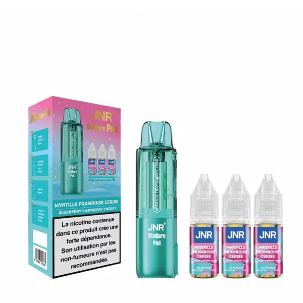Cartouche Stellarc 2+10ml + 3 E-liquides 10ml 2% (1pc) - JNR - image 39