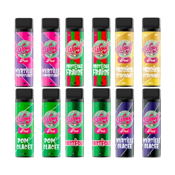 Cartouche Pré-Remplie 9mg (2pcs) - Wpuff Original by Liquideo - image 2