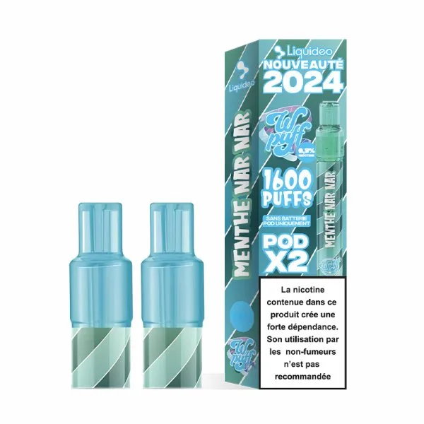 Cartouches Pré-Remplies 17mg (2pcs) - Wpuff 2.0 by Liquideo - image 12