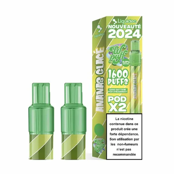 Cartouches Pré-Remplies 9mg (2pcs) - Wpuff 2.0 by Liquideo - image 4