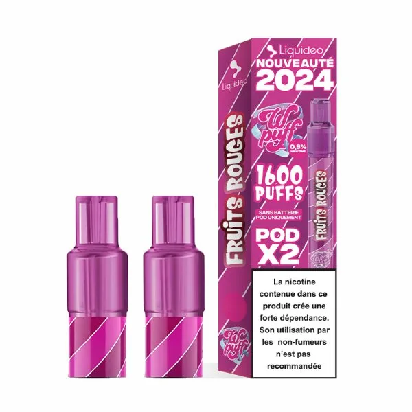 Cartouches Pré-Remplies 9mg (2pcs) - Wpuff 2.0 by Liquideo - image 8