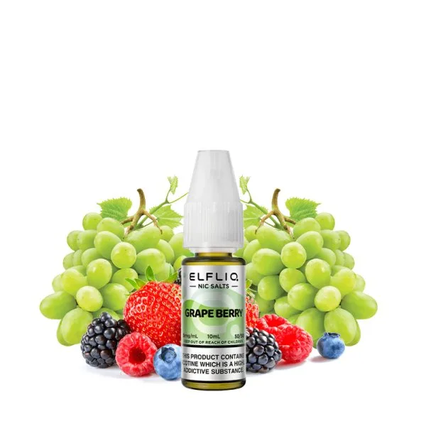 Grape Berry Nic Salt 10ml - Elfliq by Elfbar - image 2