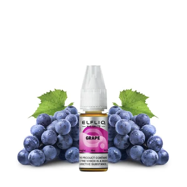 Grape Nic Salt 10ml - Elfliq by Elfbar - image 2