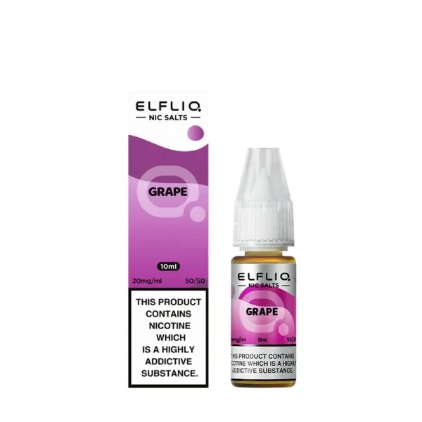 Grape Nic Salt 10ml - Elfliq by Elfbar - image 4