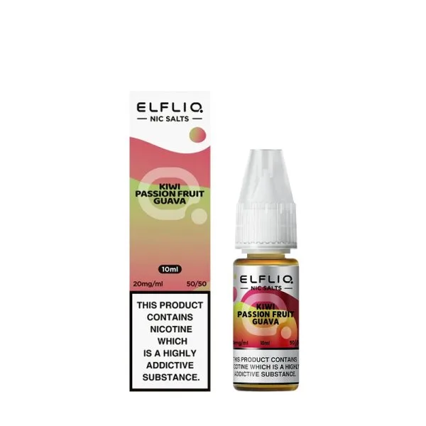 Kiwi Passion Fruit Guava Nic Salt 10ml - Elfliq by Elfbar - image 4