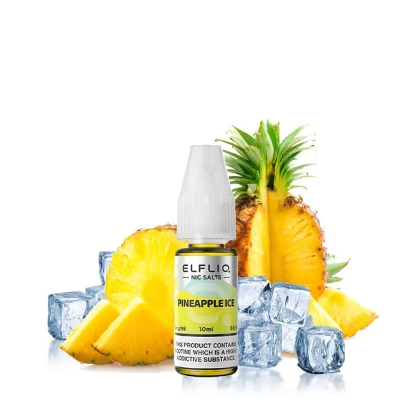 Pineapple Ice Nic Salt 10ml - Elfliq by Elfbar - image 2