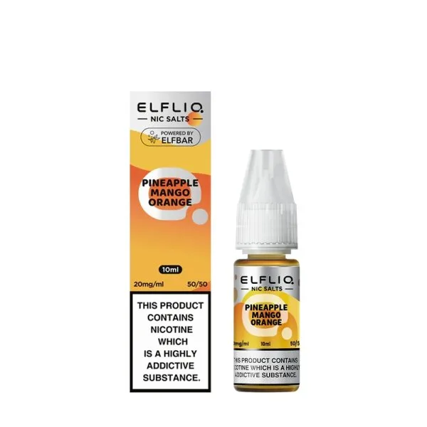 Pineapple Mango Orange Nic Salt 10ml - Elfliq by Elfbar - image 4