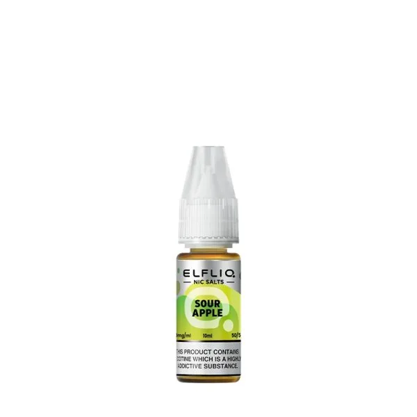 Sour Apple Nic Salt 10ml - Elfliq by Elfbar - image 3