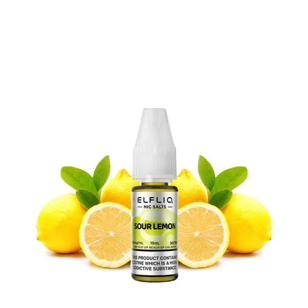 Sour Lemon Nic Salt 10ml - Elfliq by Elfbar - image 2