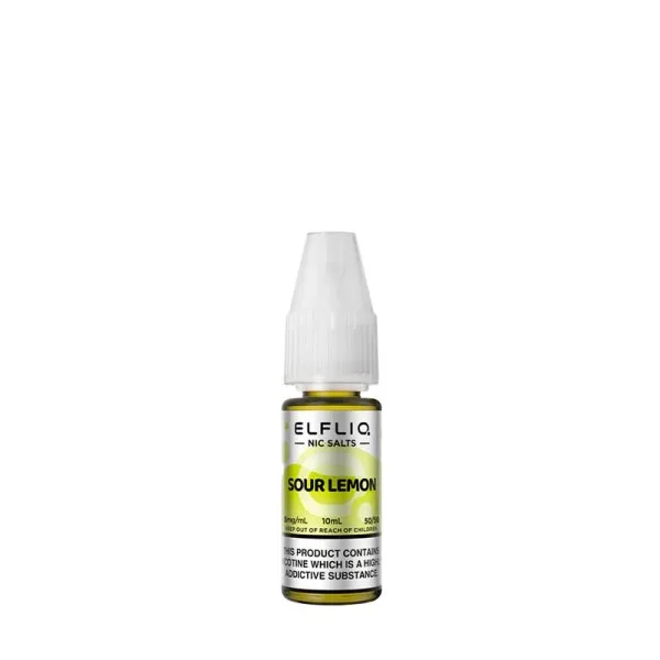 Sour Lemon Nic Salt 10ml - Elfliq by Elfbar - image 3