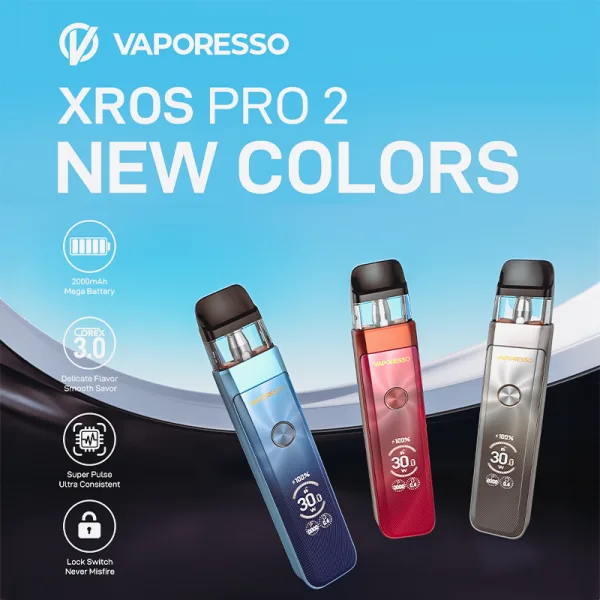 Pack XROS Pro 2 New Colors 3ml 2000mAh - Vaporesso - image 4