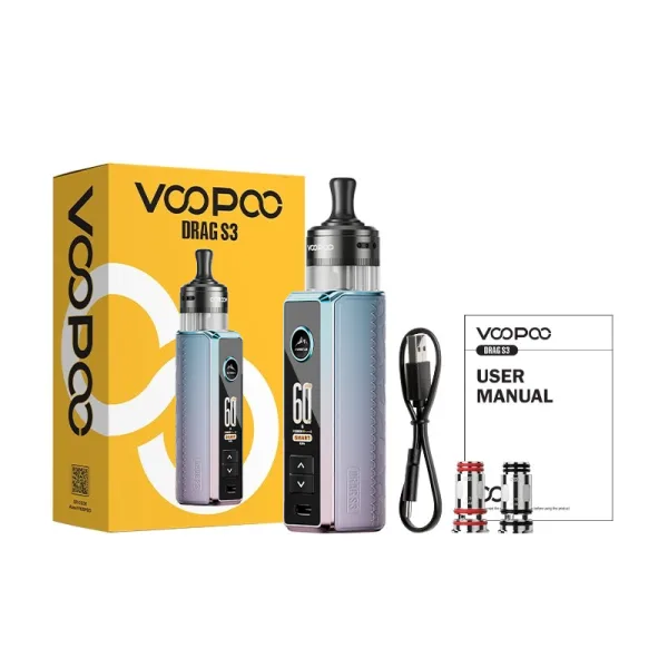 Pack Pod Drag S3 PnP X 5ml 3000mAh New Colors - Voopoo - image 4