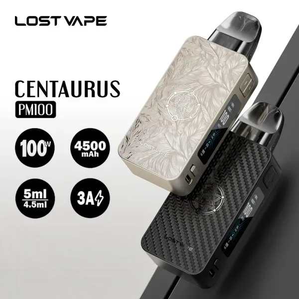 Pack Pod Centaurus PM100 5ml 4500mAh - Lost Vape - image 3