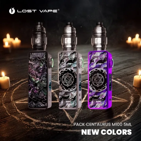 Pack Centaurus M100 5ml New Colors - Lost Vape - image 3