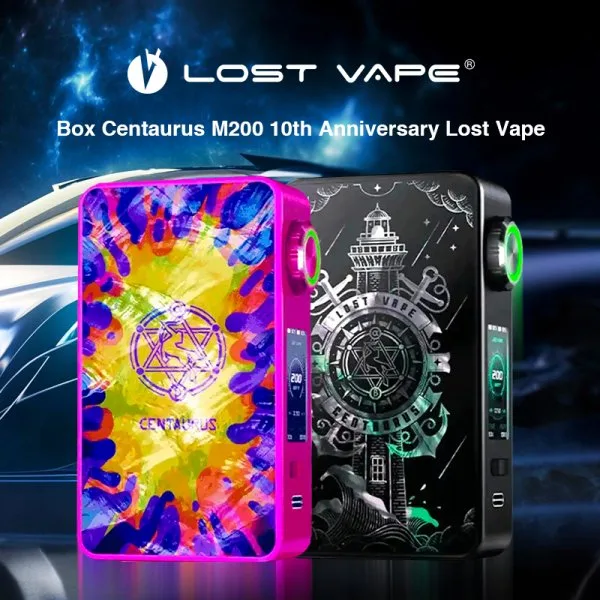 Box Centaurus M200 200W  2x18650 10th Anniversary - Lost Vape - image 3