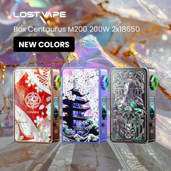 Box Centaurus M200 200W 2x18650 New Colors - Lost Vape - image 3