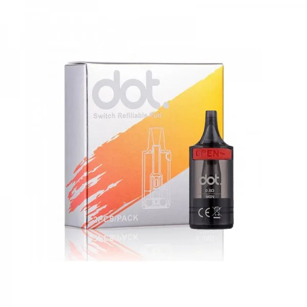 Cartouches Switch R 0.6/0.8/1.0Ω 3ml (2pcs) - Dotmod - image 9