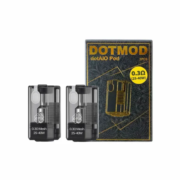Cartouches dotAIO V3 0.2/0.3/0.6/1.0Ω 3.7ml (2pcs) - Dotmod - image 5