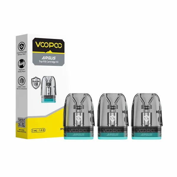 Cartouches Argus Top Fill V2 0.4/0.7/1.0Ω 3ml (3pcs) - Voopoo - image 12