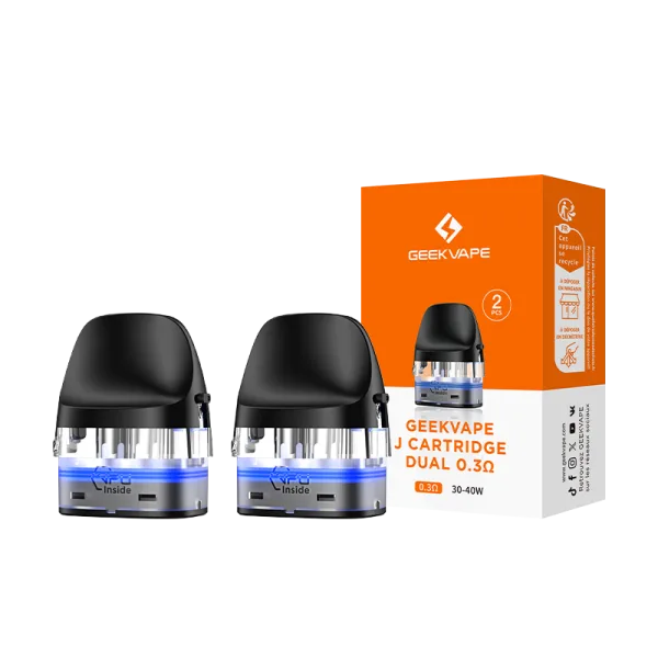 Cartouches J Dual Mesh 0.3Ω 5ml (2pcs) - Geekvape - image 4