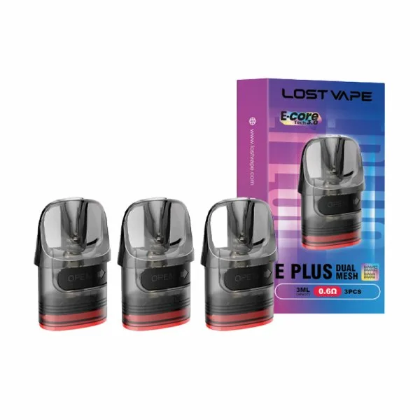 Cartouches E-Plus Dual Mesh 0.3/0.6Ω 3ml (3pcs) - Lost Vape - image 8