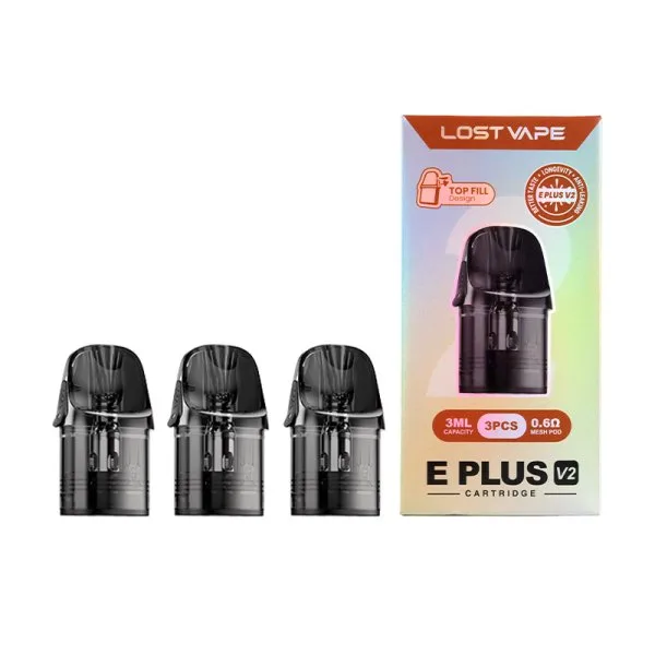 Cartouches E-Plus Pod 0.3/0.6Ω 3ml V2 (3pcs)- Lost Vape - image 7