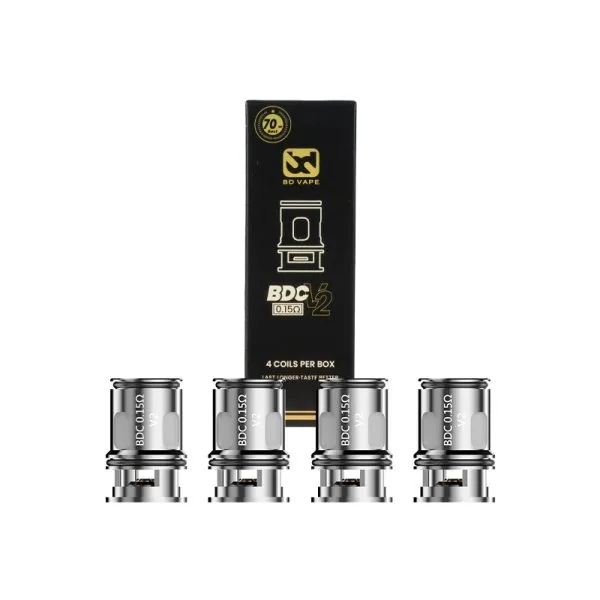 Résistances BDC 0.15/0.4/0.3/0.2Ω V2 (4pcs) - BD Vape - image 2