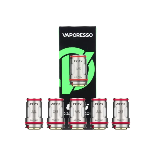 Résistances GTi 0.15/0.2/0.4/0.5Ω Mesh (5pcs) - Vaporesso - image 2