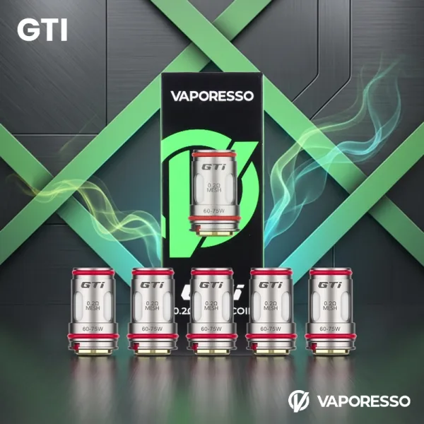 Résistances GTi 0.15/0.2/0.4/0.5Ω Mesh (5pcs) - Vaporesso - image 3
