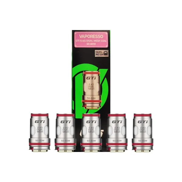 Résistances GTi 0.15/0.2/0.4Ω Dual Mesh (5pcs) - Vaporesso - image 3