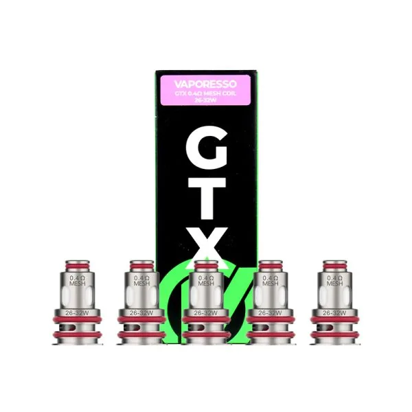 Résistances GTX V2 0.15/0.2/0.3/0.4/0.6/0.8/1.2Ω (5pcs) - Vaporesso - image 8