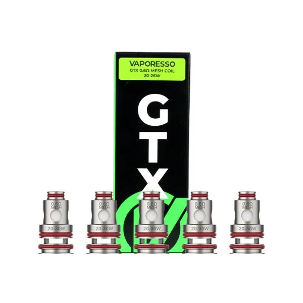 Résistances GTX V2 0.15/0.2/0.3/0.4/0.6/0.8/1.2Ω (5pcs) - Vaporesso - image 11