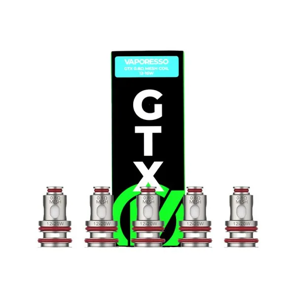 Résistances GTX V2 0.15/0.2/0.3/0.4/0.6/0.8/1.2Ω (5pcs) - Vaporesso - image 14
