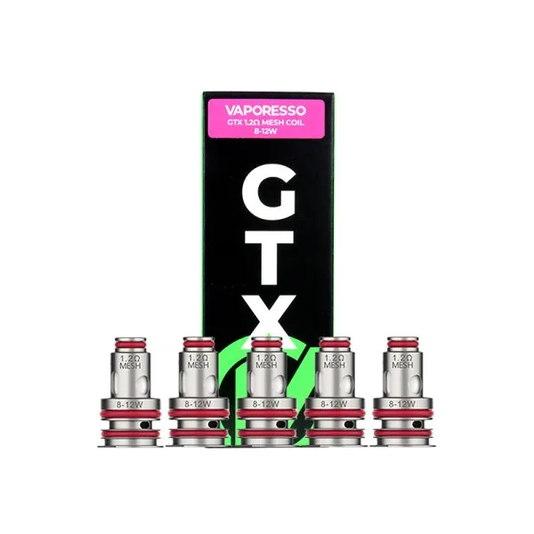 Résistances GTX V2 0.15/0.2/0.3/0.4/0.6/0.8/1.2Ω (5pcs) - Vaporesso - image 17