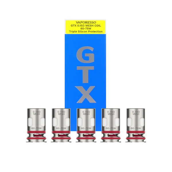 Résistances GTX V2 0.15/0.2/0.3/0.4/0.6/0.8/1.2Ω (5pcs) - Vaporesso - image 20