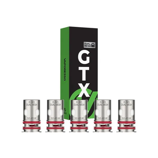 Résistances GTX-4 Dual Mesh 0.15/0.2/0.3Ω (5pcs) - Vaporesso - image 2