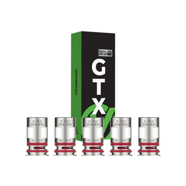 Résistances GTX-4 Dual Mesh 0.15/0.2/0.3Ω (5pcs) - Vaporesso - image 9