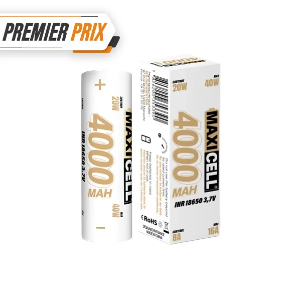 Accu 18650 16A 4000mAh - Maxi Cell - image 2