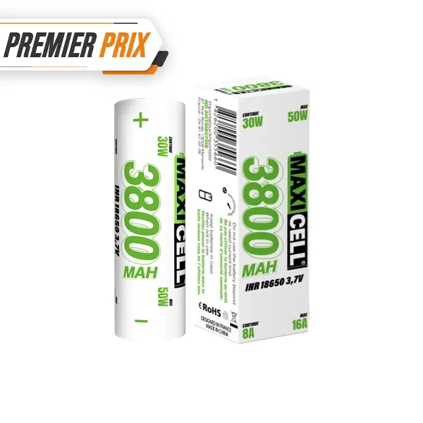 Accu 18650 20A 3800mAh - Maxi Cell - image 2